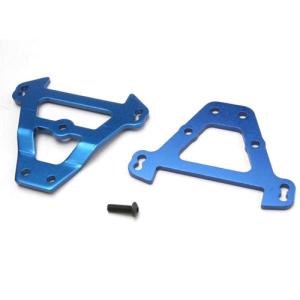 AX5323 Bulkhead tie bars, front &amp; rear (blue-anodized aluminum)