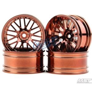 102035C Copper 10 spokes 2 ribs wheel (+11) (4)