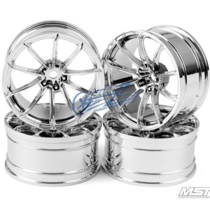 102077S MST Silver GTR wheel offset 7 (4 PCS)