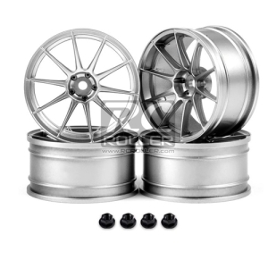 MST 102071 FS Flat silver 5H wheel (+5) (4)