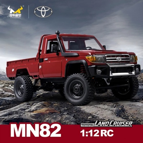 MN82 1:12 Full Scale MN Model RTR Version RC Car 2.4Ghz MN-82 레드